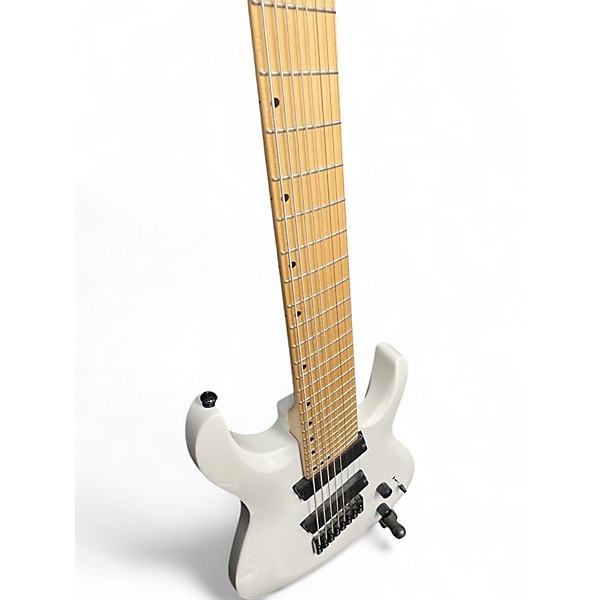 Used 2020s Harley Benton 8 STRING Alpine White Solid Body Electric Guitar