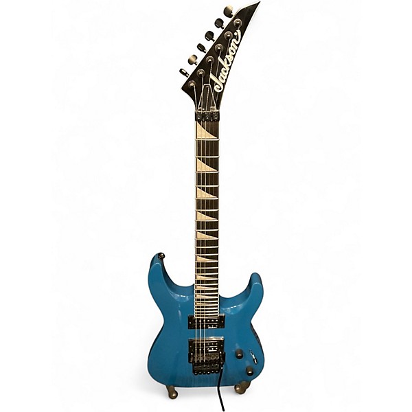 Used 2020 Jackson JS32 Dinky Blue Solid Body Electric Guitar