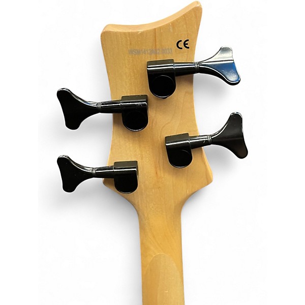 Used Dean Edge 4 String Satin Black Electric Bass Guitar