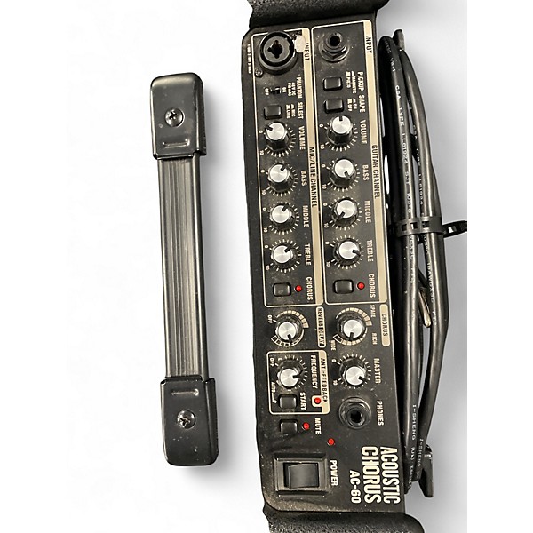 Used Roland AC60 60W 2X6.5 Acoustic Guitar Combo Amp