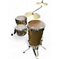 Used Trixon 3 Piece COCKTAIL KIT  NATURAL Drum Kit thumbnail