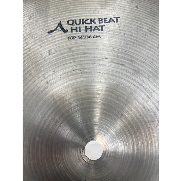 Used Zildjian 14in A Series Hi Hat Top Cymbal