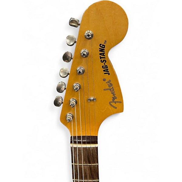 Used 2020s Fender Jagstang Fiesta Red Solid Body Electric Guitar