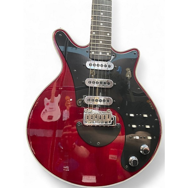 Used Brian May Guitars BMG Red Special Cherry Solid Body Electric Guitar