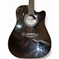 Used Takamine GD30CE Black Acoustic Electric Guitar