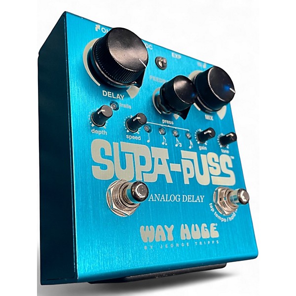 Used Way Huge Electronics WHE707 Supa Puss Delay Effect Pedal