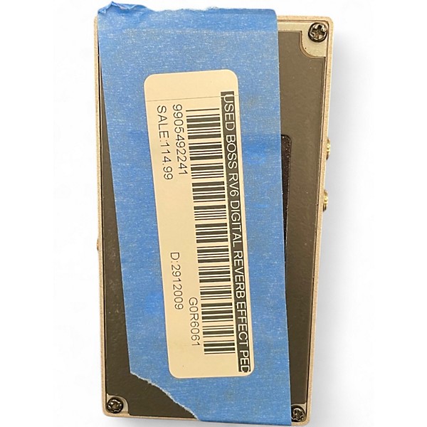 Used BOSS RV6 Digital Reverb Effect Pedal