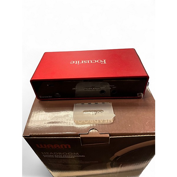 Used Focusrite Scarlett 2i2 Gen 3 Audio Interface