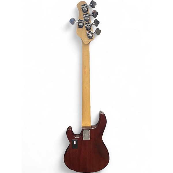 Used Sterling by Music Man Ray5 5 String WALNUT SATIN Electric Bass Guitar