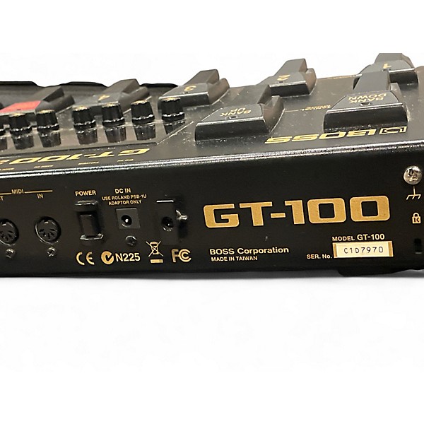 Used BOSS GT100 Effect Processor