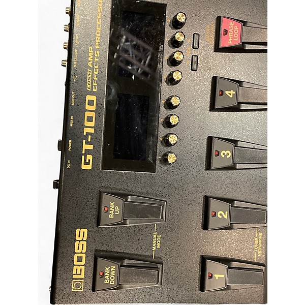 Used BOSS GT100 Effect Processor
