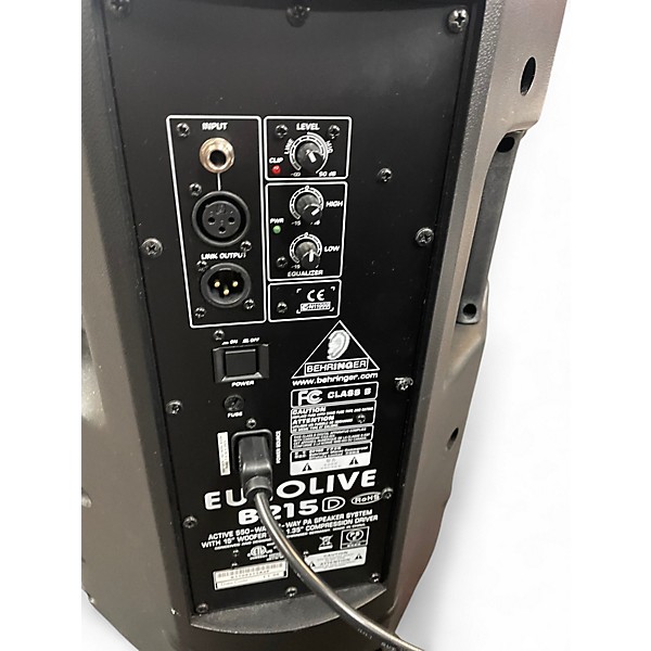 Used Behringer EUROLIVE B215D Powered Speaker