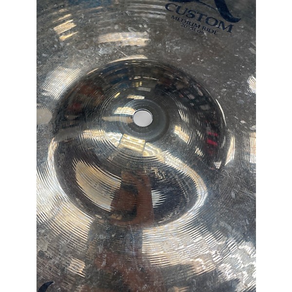 Used Zildjian 20in A Custom Medium Ride Cymbal