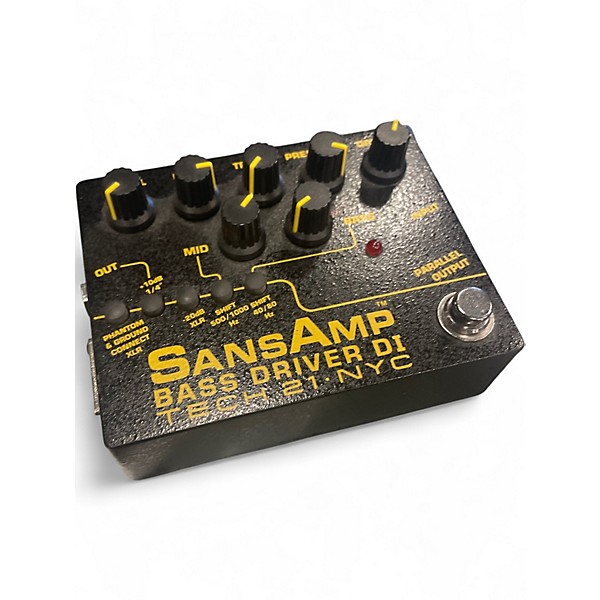 Used Tech 21 Sansamp PBDR Bass Driver DI Bass Effect Pedal