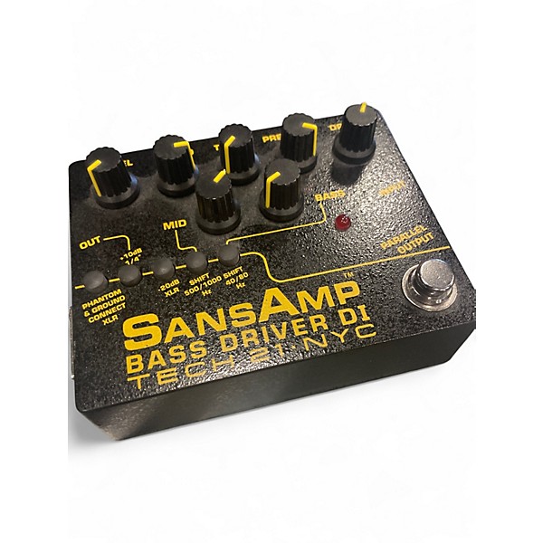 Used Tech 21 Sansamp PBDR Bass Driver DI Bass Effect Pedal