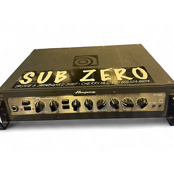 Used Ampeg PF500 Portaflex 500W Bass Amp Head