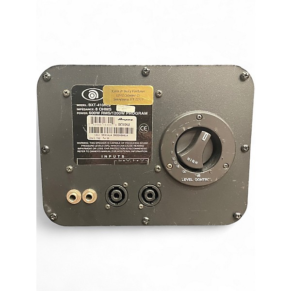 Used Ampeg BXT410  Bass Cabinet