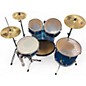 Used PDP by DW 5 Piece CenterStage Blue Sparkle Drum Kit