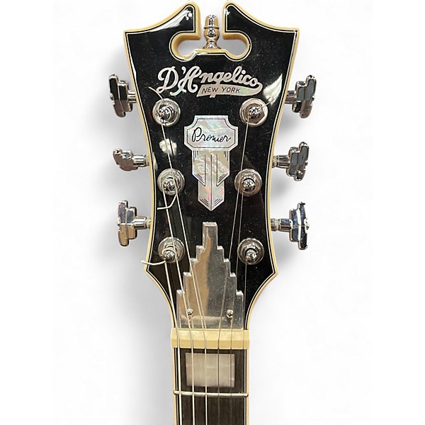 Used D'Angelico DELUXE BEDFORD BLACK SPARKLE Solid Body Electric Guitar