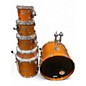 Used Yamaha 6 Piece Stage Custom HONEY AMBER Drum Kit thumbnail