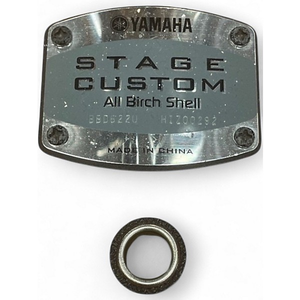 Used Yamaha 6 Piece Stage Custom HONEY AMBER Drum Kit