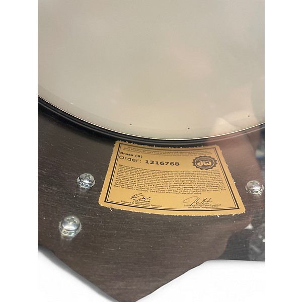 Used DW 14X6.5 Collector's Series Snare Black Nickel over Brass Drum