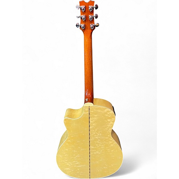 Used Dean Exotica QSE SP GN Natural Acoustic Electric Guitar