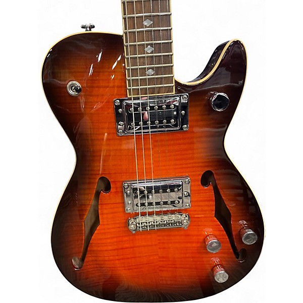 Used Carparelli CLASSICO I Sunburst Hollow Body Electric Guitar