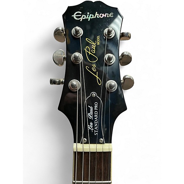 Used Epiphone Les Paul Standard Pro Wine Red Solid Body Electric Guitar