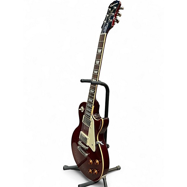 Used Epiphone Les Paul Standard Pro Wine Red Solid Body Electric Guitar