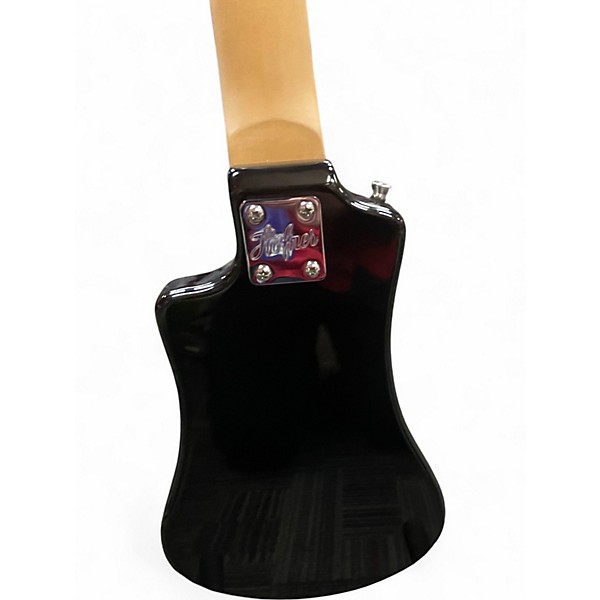 Used Hofner Contemporary Series Shorty Bass Black Electric Bass Guitar