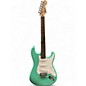 Used 2021 Squier Bullet Stratocaster Seafoam Green Solid Body Electric Guitar thumbnail