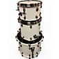 Used Mapex 3 Piece Stratus Evolution Fusion Alpine White Drum Kit thumbnail