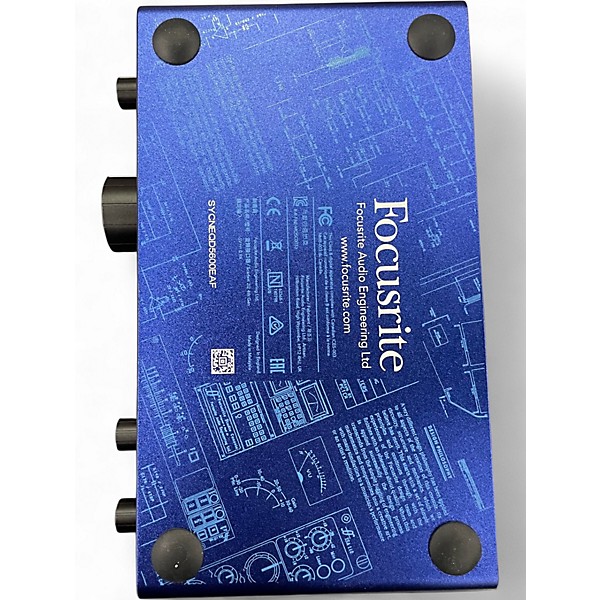 Used Focusrite Anniversary edition 2i2 Audio Interface