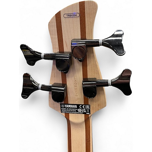 Used Yamaha TRBX304 Candy Apple Red Electric Bass Guitar