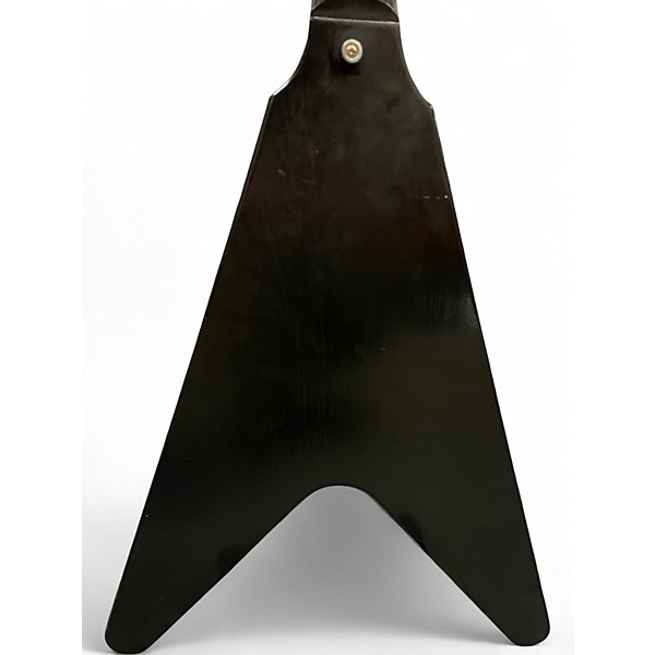 Used Gibson NEW CENTURY FLYING V Ebony Solid Body Electric Guitar