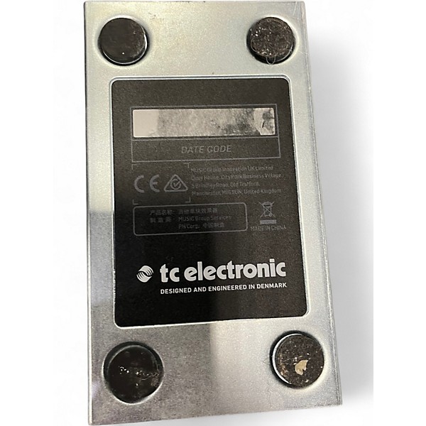 Used TC Electronic Cinders Overdrive Effect Pedal