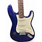 Used Squier Affinity Stratocaster Metallic Blue Solid Body Electric Guitar thumbnail