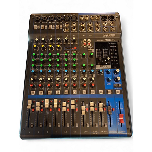 Used Yamaha MG12XU Unpowered Mixer
