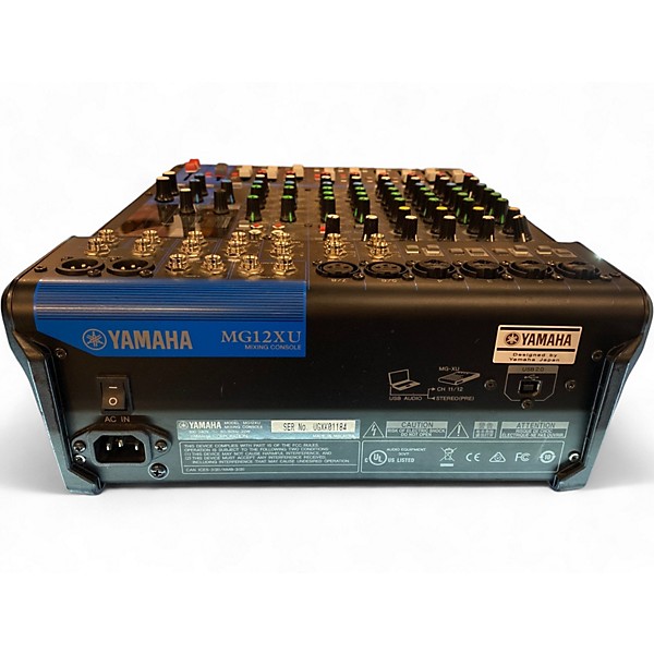 Used Yamaha MG12XU Unpowered Mixer