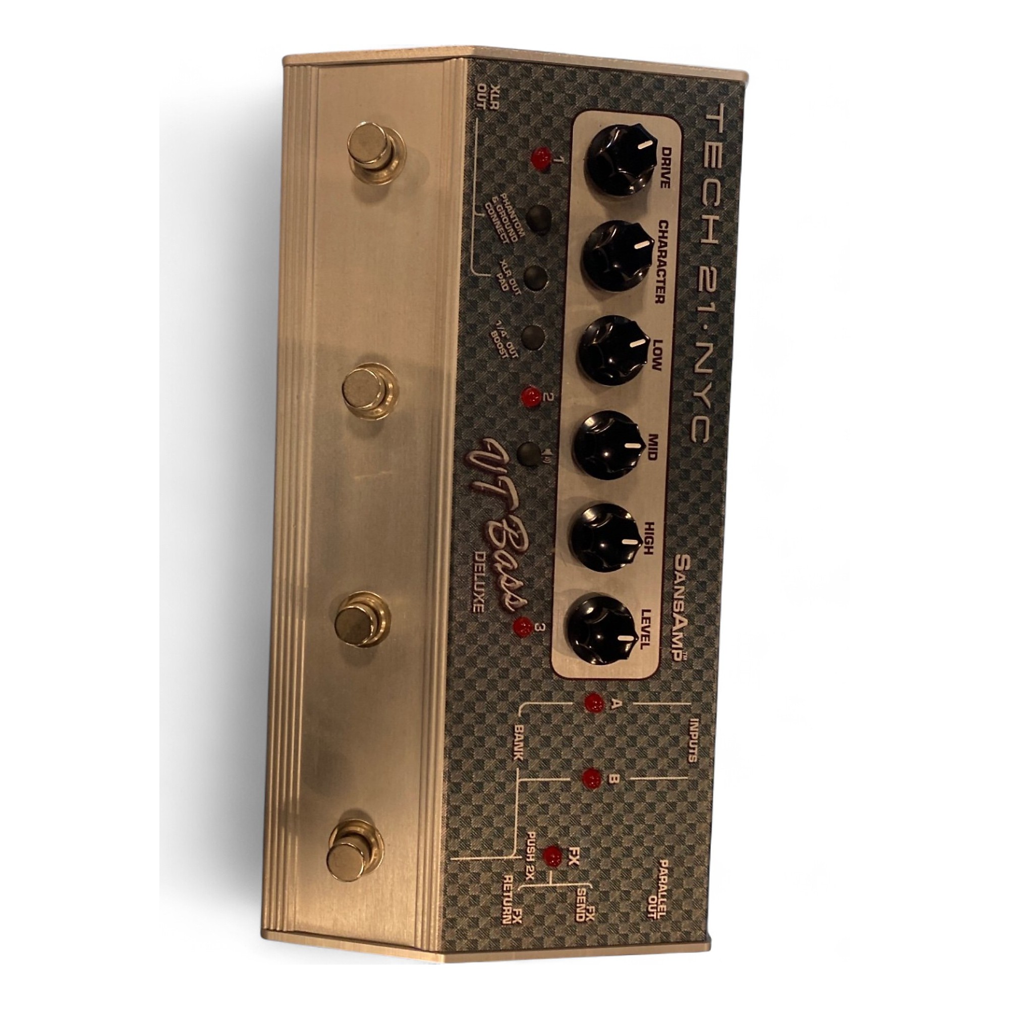 Used Tech 21 SansAmp VT Bass Deluxe Effect Pedal | Guitar Center