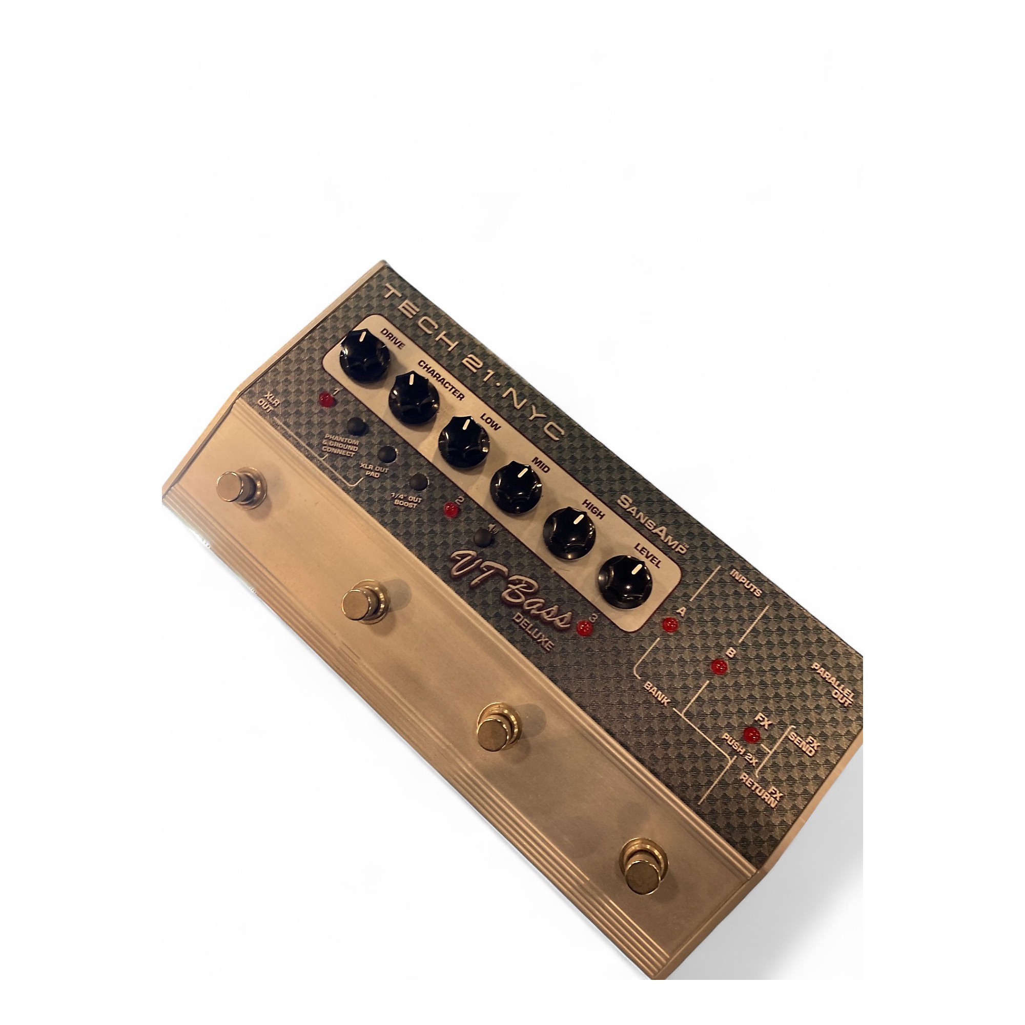 Used Tech 21 SansAmp VT Bass Deluxe Effect Pedal | Guitar Center