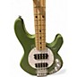 Used Sterling by Music Man Stingray Ray4 HH Olive Electric Bass Guitar