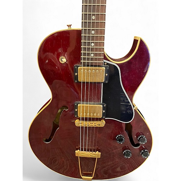 Used Gibson ES 135 Red Hollow Body Electric Guitar