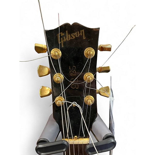 Used Gibson ES 135 Red Hollow Body Electric Guitar