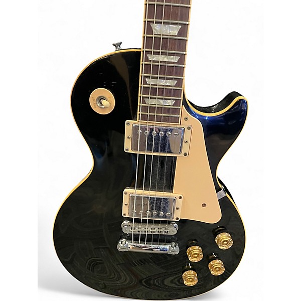 Vintage 1998 Gibson LES PAUL Black Solid Body Electric Guitar