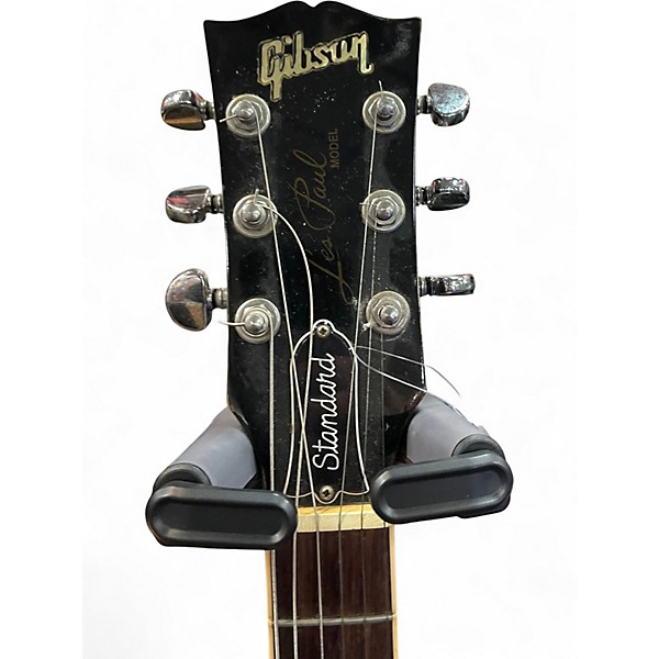 Vintage 1998 Gibson LES PAUL Black Solid Body Electric Guitar
