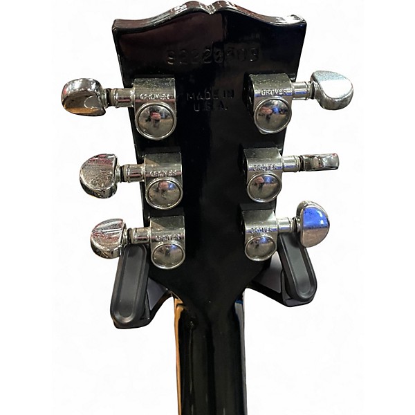 Vintage 1998 Gibson LES PAUL Black Solid Body Electric Guitar