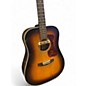 Used Guild D-140 3 Color Sunburst Acoustic Guitar
