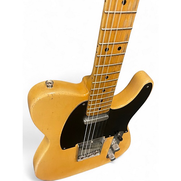Used Nacho Guitars 1949 Prototype Blackguard Snakehead w/ Truss Rod Butterscotch Blonde Solid Body Electric Guitar